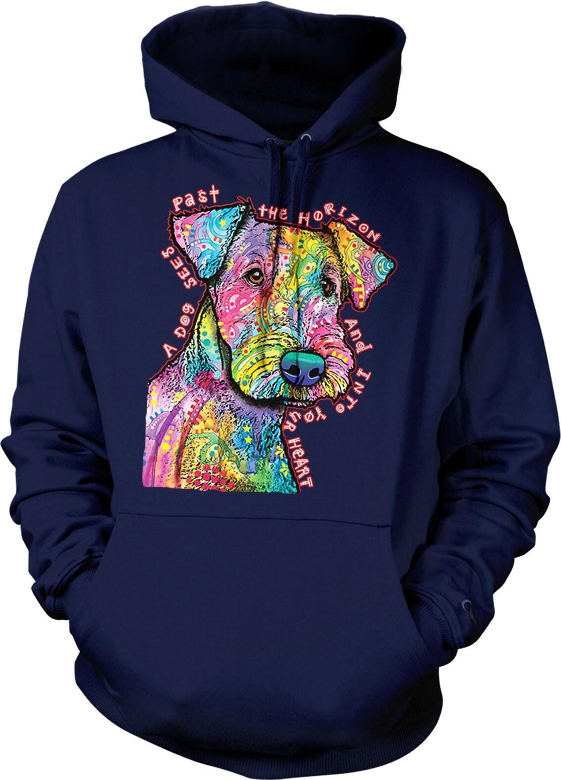 Dog Hooded Sweatshirt – Pouch Pocket Hoodie With Double Ply Hood, Soft Cotton Blend