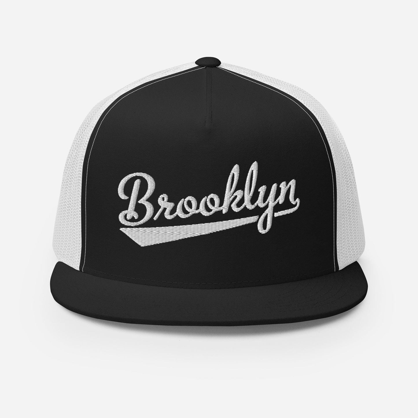 A black baseball cap with a mesh panel on the side.