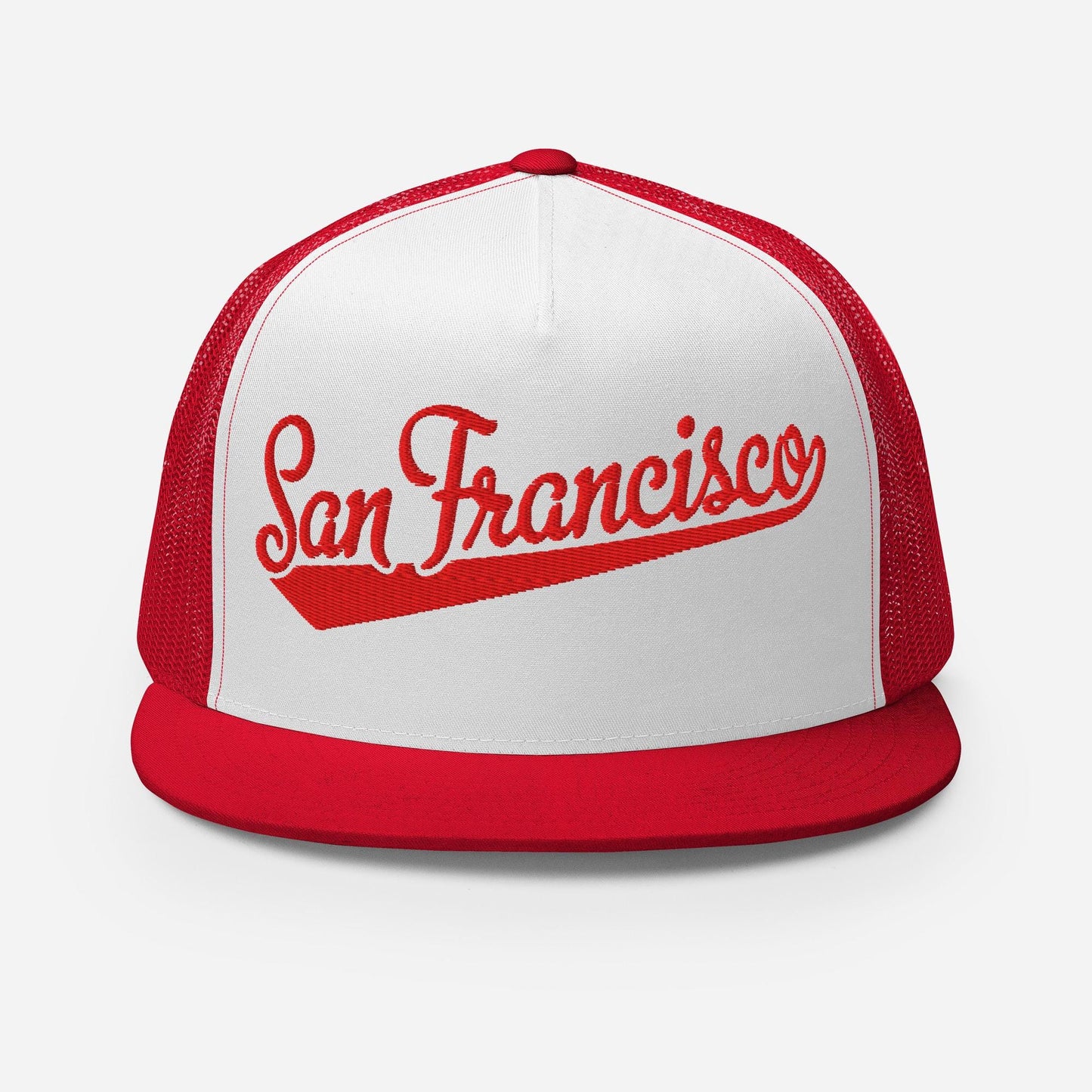 San Francisco Snapback Hat – Baseball Script Font Cap With Adjustable Fit