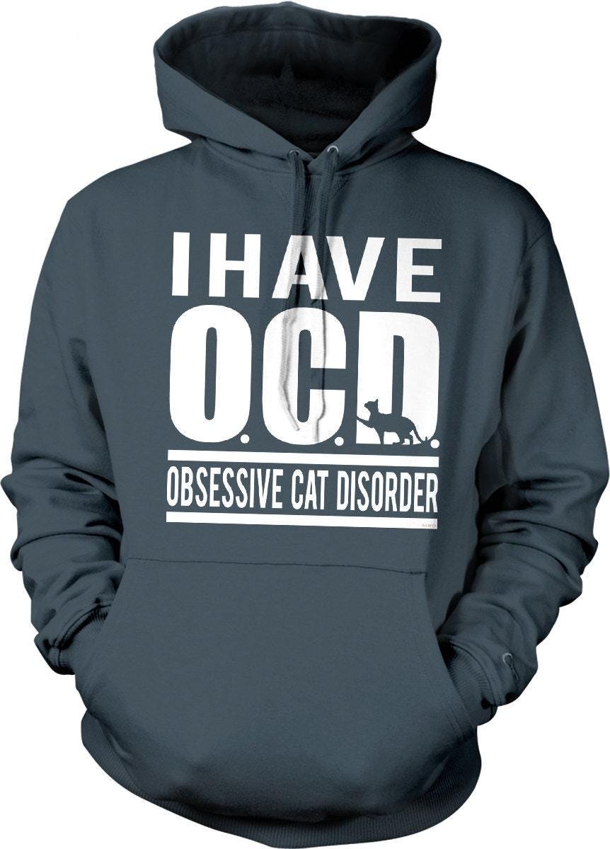 Cat Mom Hoodie - Cozy Hooded Sweatshirt with Playful Cat Design & Roomy Pouch Pocket