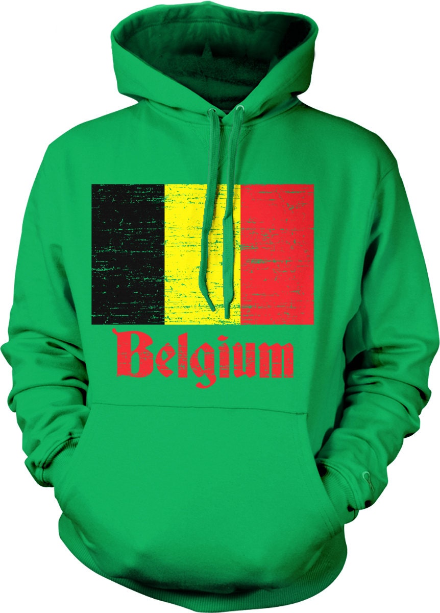 Belgian Flag Hoodie – Red Devils Sweatshirt | Unisex Soccer Fan Apparel
