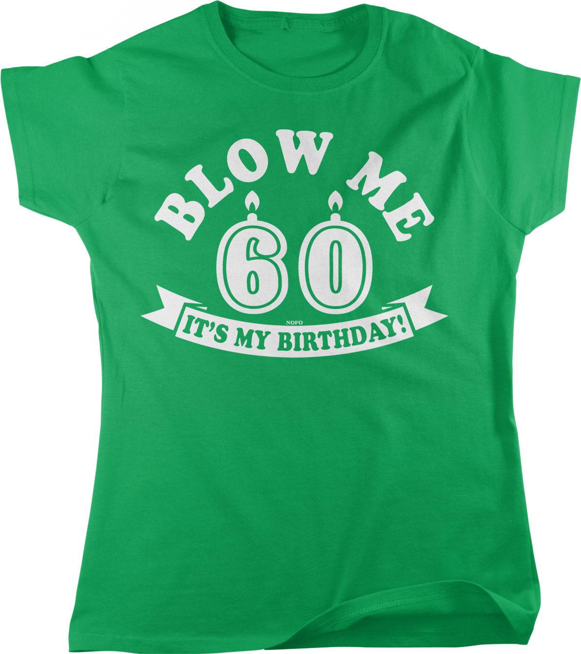60th Birthday T-Shirt - Funny Women's Birthday Tee | Vintage Inspired, Soft Durable Fabric