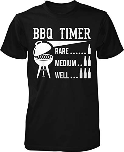 NOFO Clothing Co BBQ Timer, Rare, Medium, Well Men's T-Shirt