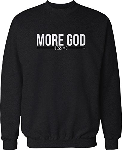 NOFO Clothing Co More God, Less Me Crew Neck Sweatshirt