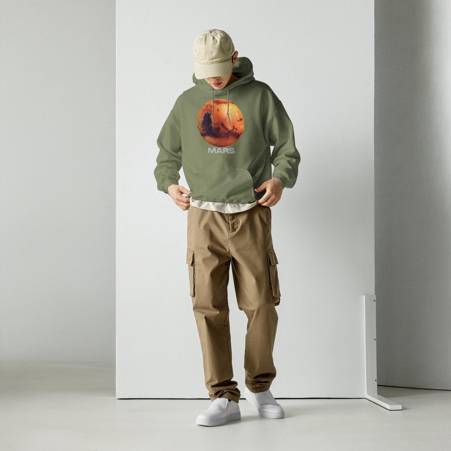 Planet Mars Unisex Hoodie