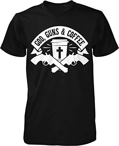NOFO Clothing Co God, Guns, Coffee Men's T-Shirt
