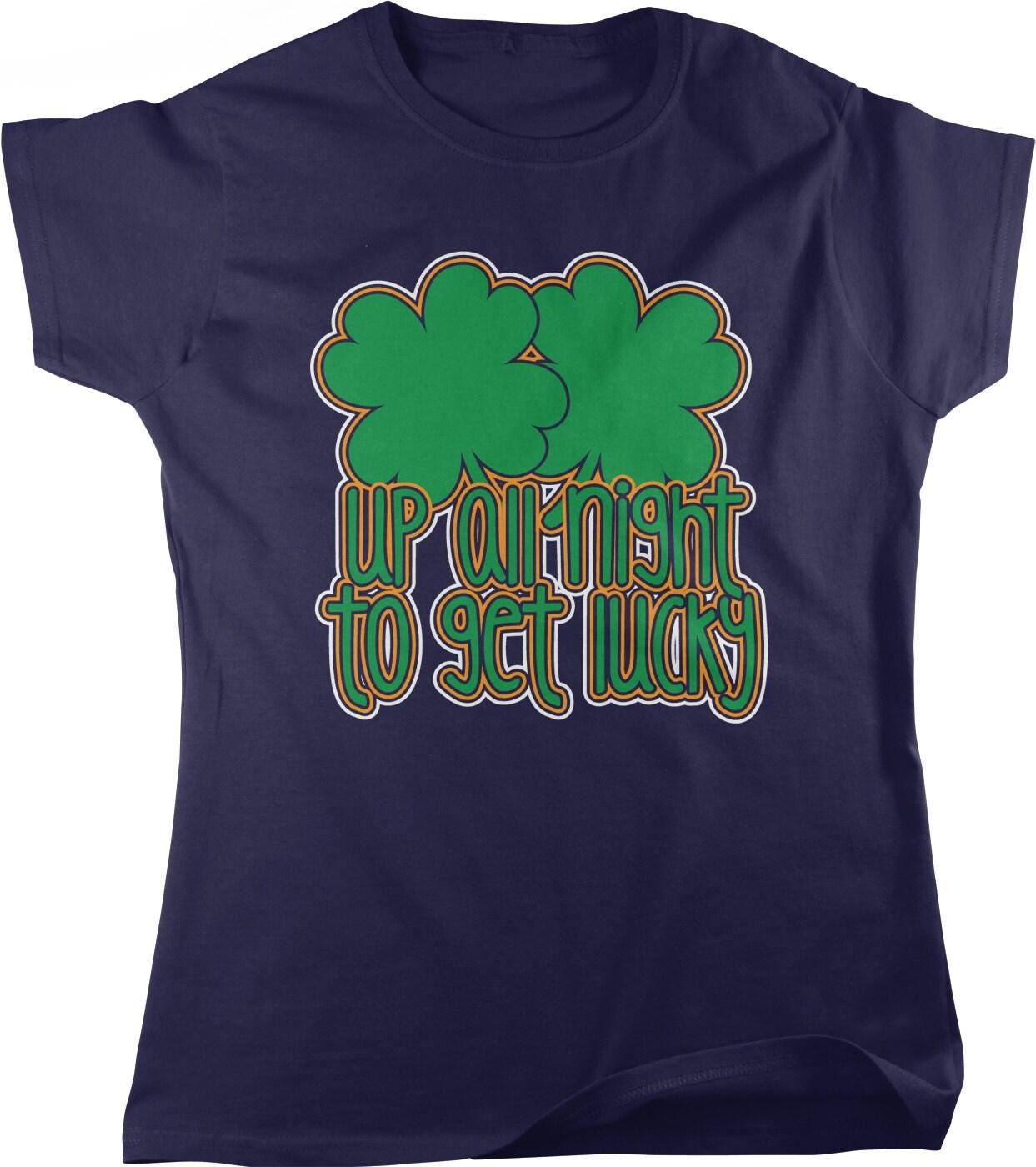 Irish Lucky Clover Shirt – Women's Shamrock Tee | St Patricks Day Apparel