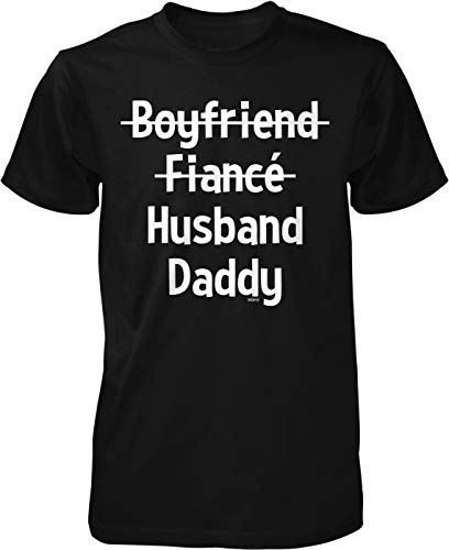 NOFO Clothing Co Boyfriend, Fiance, Husband, Daddy Men's T-Shirt