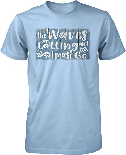 NOFO Clothing Co The Waves are Calling and I Must Go Men's T-Shirt