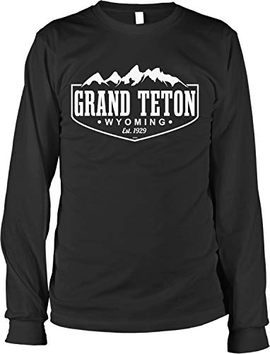 NOFO Clothing Co Grand Teton, Wyoming, Est. 1929 Men's Long Sleeve Shirt