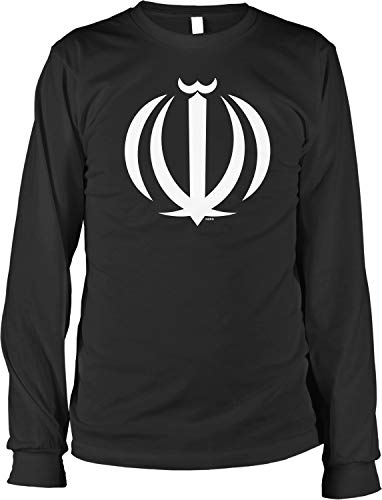 NOFO Clothing Co Iranian National Emblem, Allah Men's Long Sleeve Shirt