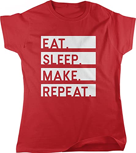 NOFO_03019_WomenTee_M_Red