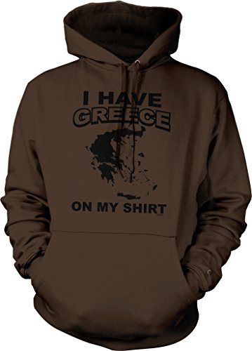 NOFO Clothing Co I Have Greece On My Shirt Hooded Sweatshirt