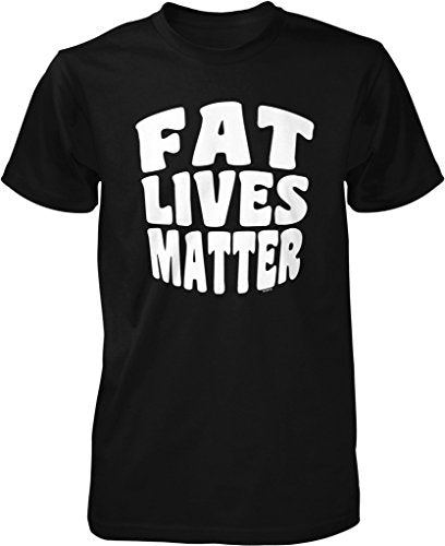 NOFO Clothing Co Fat Lives Matter Men's T-Shirt