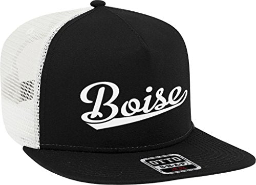 NOFO Clothing Co Boise Script Baseball Font Snapback Trucker Hat