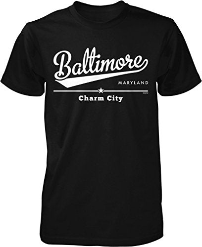 NOFO Clothing Co Baltimore, Maryland, Charm City Men's T-Shirt