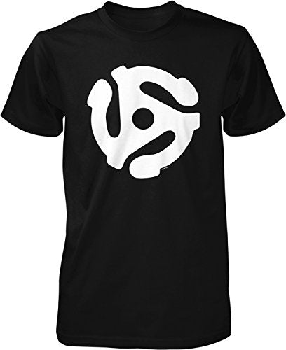 NOFO Clothing Co RPM 45 Adapter, 45-RPM Record Insert Men's T-Shirt