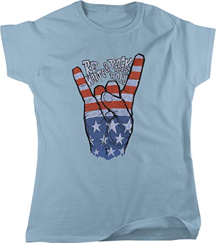 NOFO Clothing Co Red, White &amp; Rock and Roll Women's T-Shirt