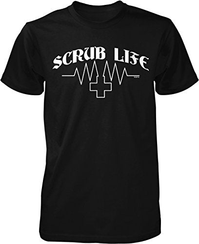 NOFO Clothing Co Scrub Life with Heartbeat Rhythm Men's T-Shirt