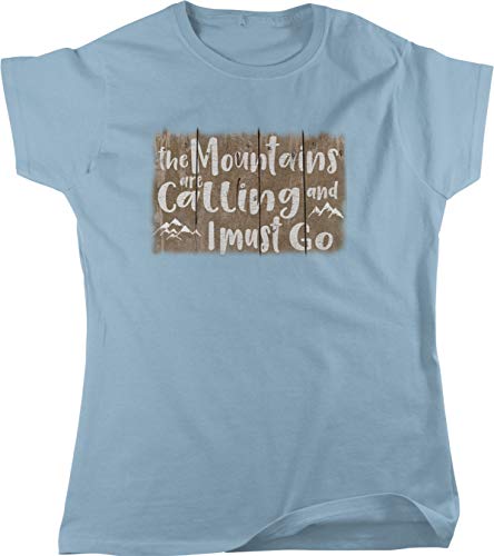 NOFO Clothing Co The Mountains are Calling and I Must Go Women's T-Shirt