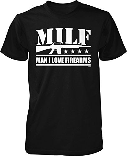 NOFO Clothing Co Milf, Man I Love Firearms Men's T-Shirt