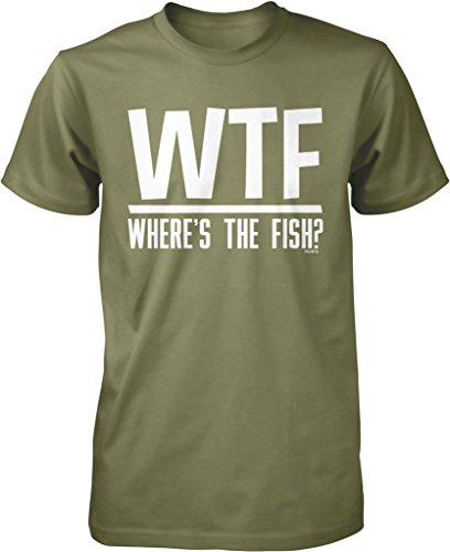NOFO Clothing Co WTF Where's The Fish Men's T-Shirt