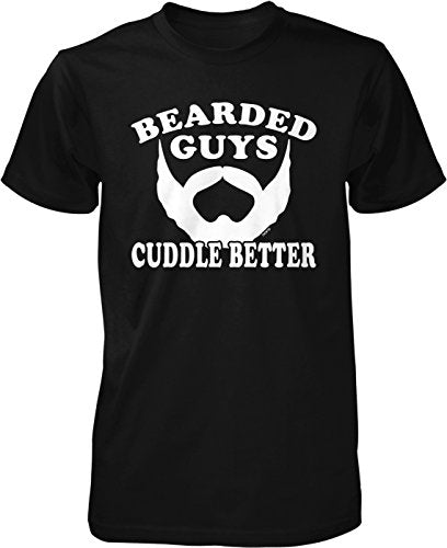 NOFO Clothing Co Bearded Guys Cuddle Better Men's T-Shirt