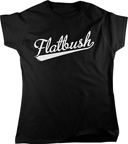 Women's Cotton T-Shirt – Flatbush Full Cut Shirt with Exclusive Design Tee