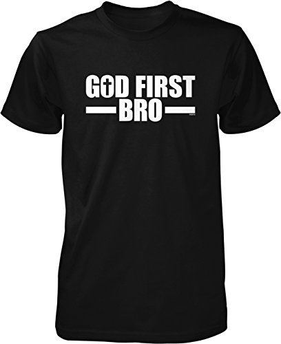 NOFO Clothing Co God First Bro Men's T-Shirt