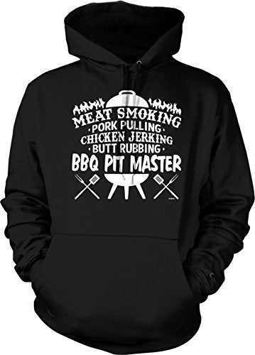 NOFO Clothing Co Meat Smoking, Butt Rubbing, BBQ Pit Master Hooded Sweatshirt