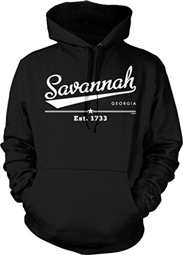 NOFO Clothing Co Savannah, Georgia, Est 1733 Hooded Sweatshirt