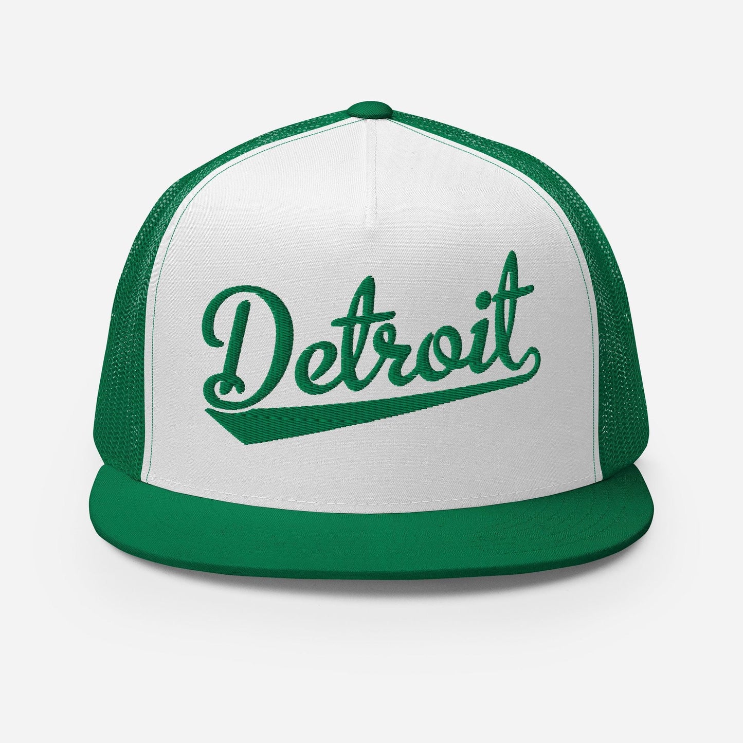Detroit Snapback Hat – Five Panel Hat With Breathable Mesh & Custom Thread Colors