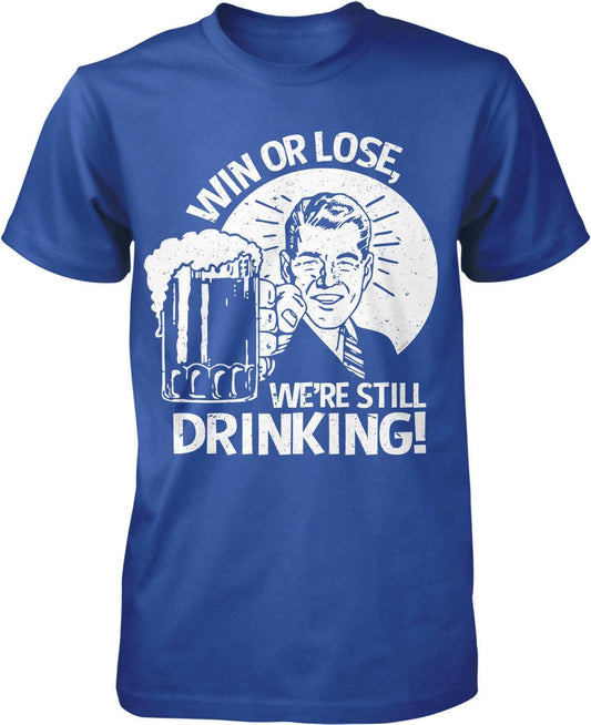 Men's Drinking T-Shirt – Classic Cotton Tee for Beer Lovers | Durable, Comfortable Fit