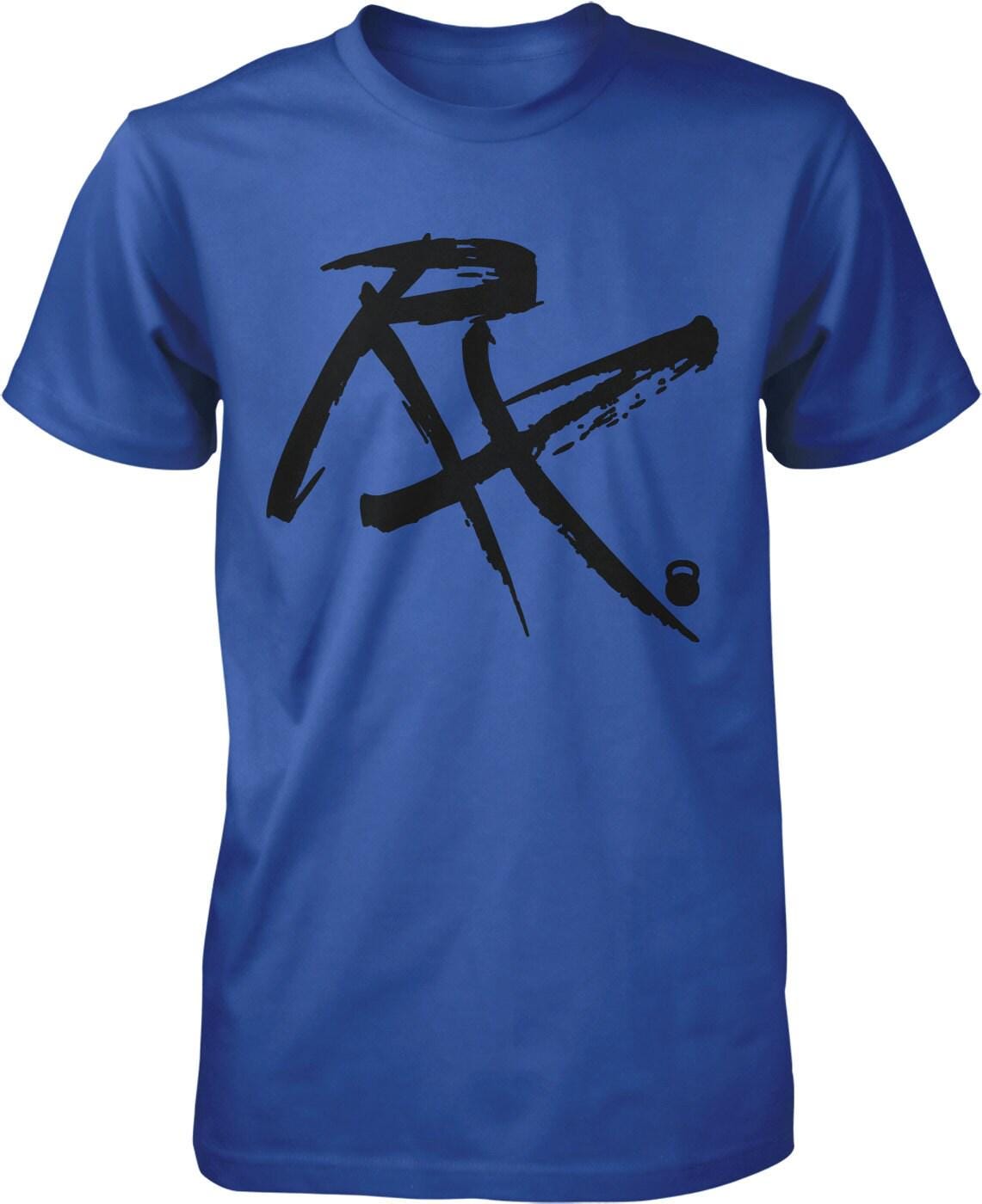 Men's Workout T-Shirt - Durable Cotton Gym Shirt With Fitness Graphic Tee