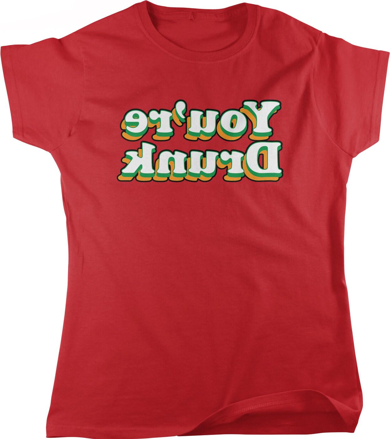 St Patricks Day Shirt - Women's Irish Beer Crawl Tee With Shamrock Graphic
