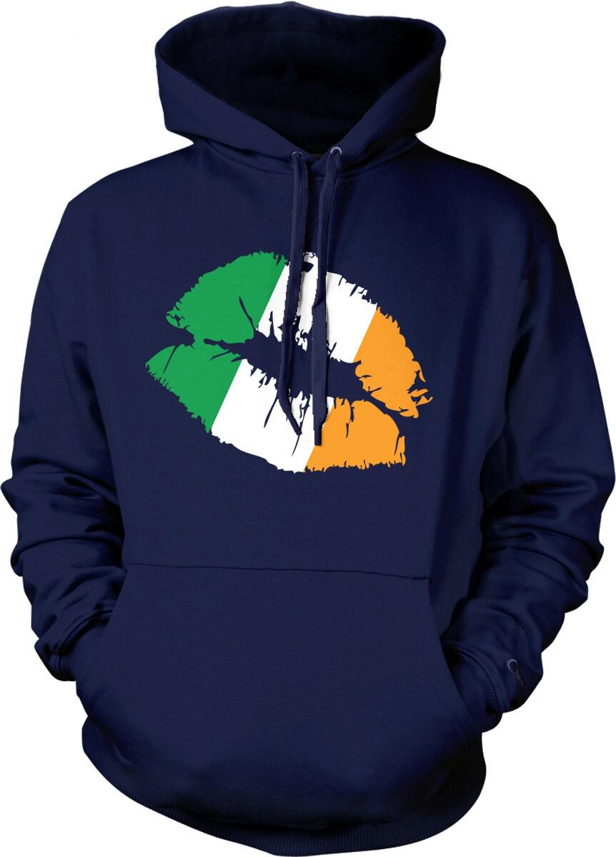 St Patricks Day Hoodie, Cozy Irish Shamrock Sweatshirt With Pouch Pocket
