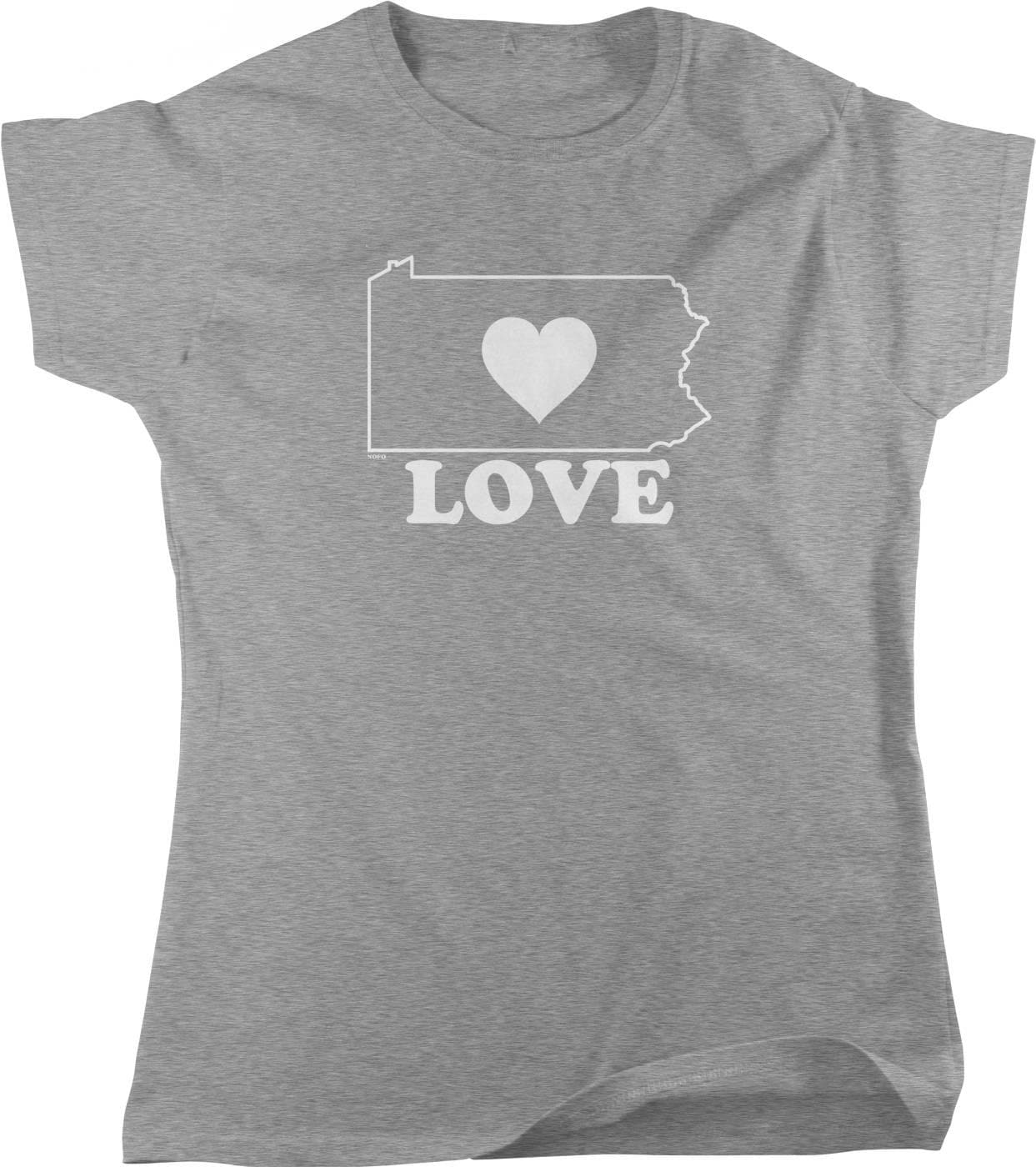 Pennsylvania Women's T-Shirt – Flattering Full Cut Tee | Soft Cotton Casual Wear