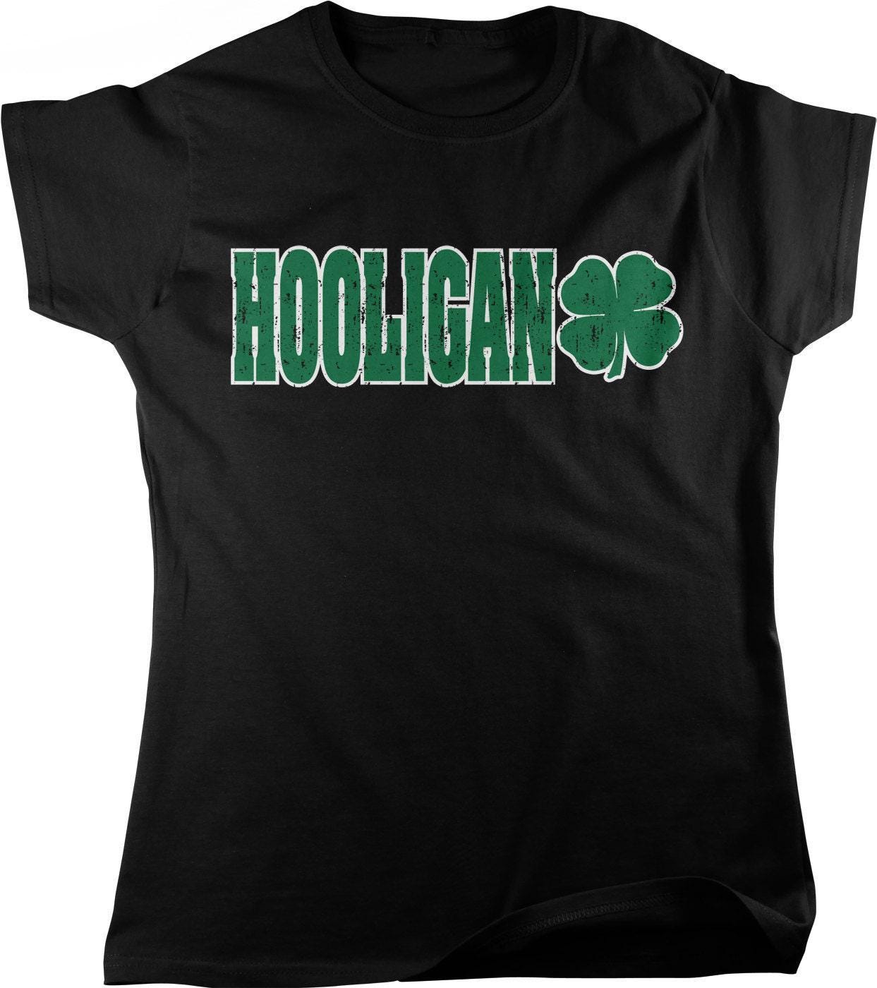 Four Leaf Clover T-Shirt - Womens Celtic Tee | St Patricks Day Shirt, Lucky Clover Design