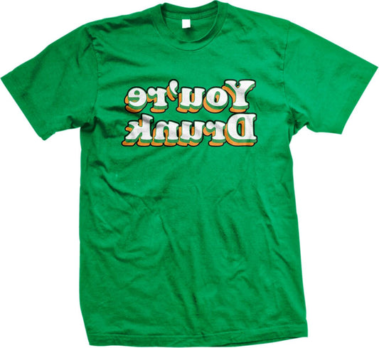 Irish T-Shirt - St Patricks Day Shamrock Design Shirt | Beer Crawl Tee