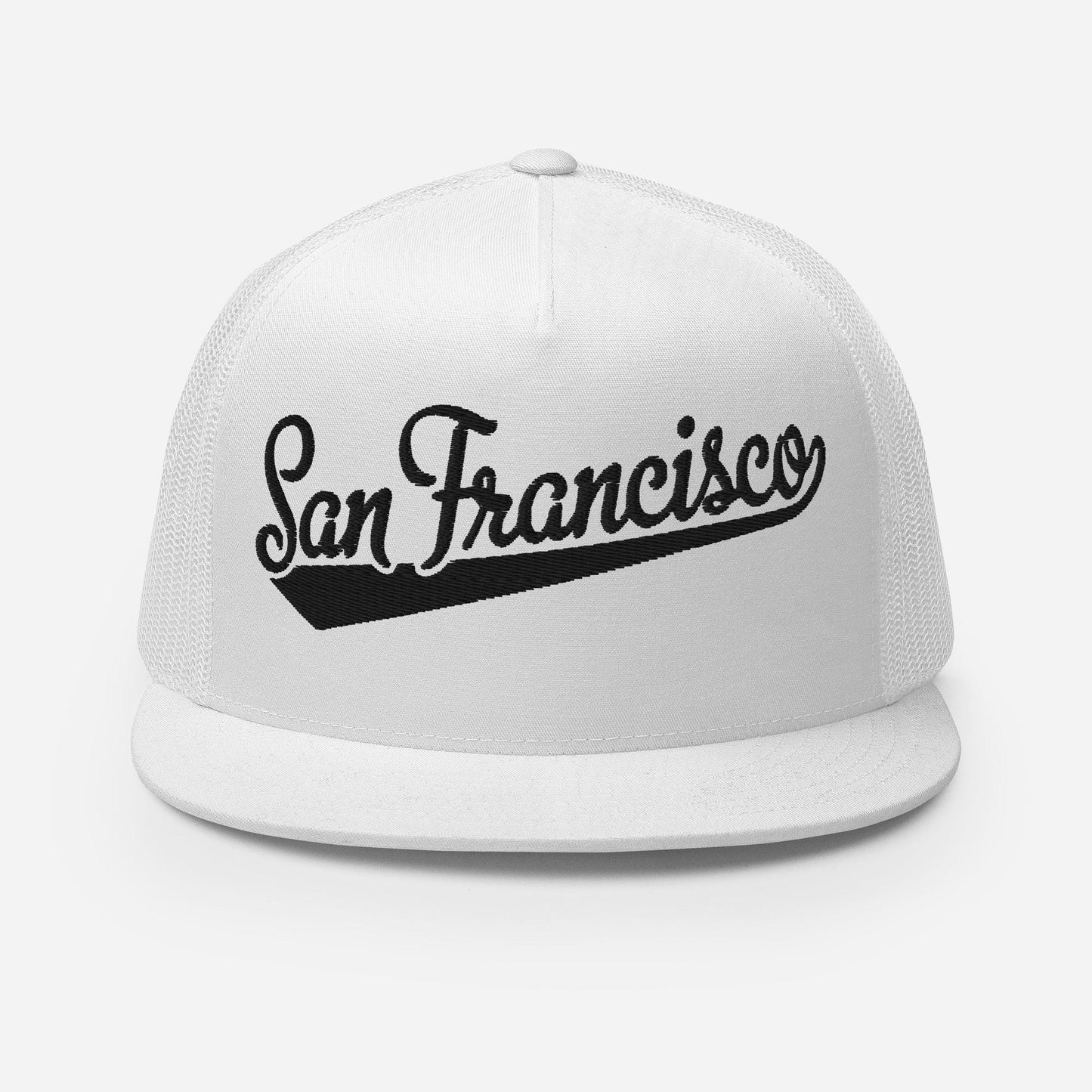 San Francisco Snapback Hat – Baseball Script Font Cap With Adjustable Fit