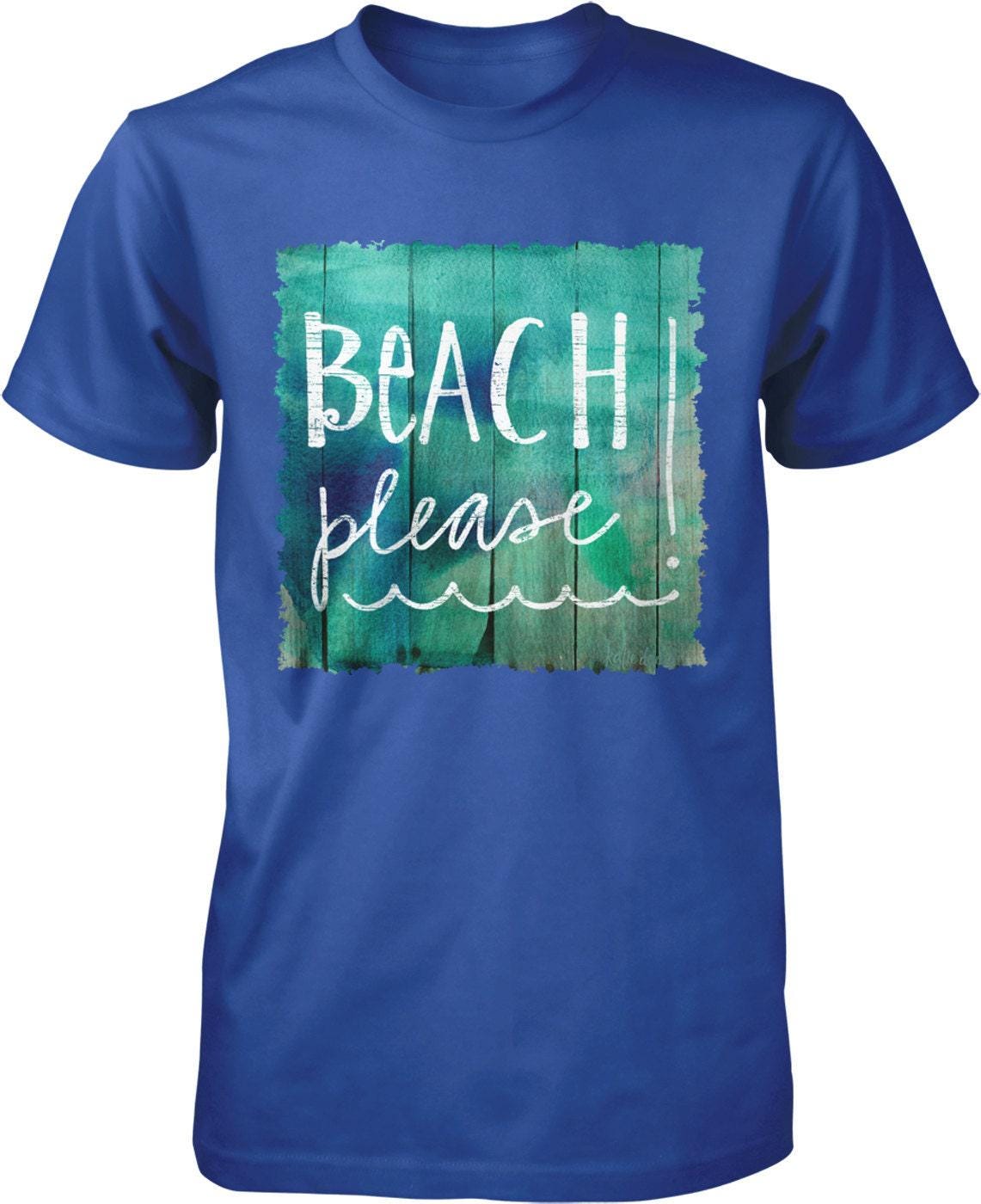 Vintage Beach T-Shirt – Soft Cotton Shirt | Casual Beachwear Tee, Durable Comfort