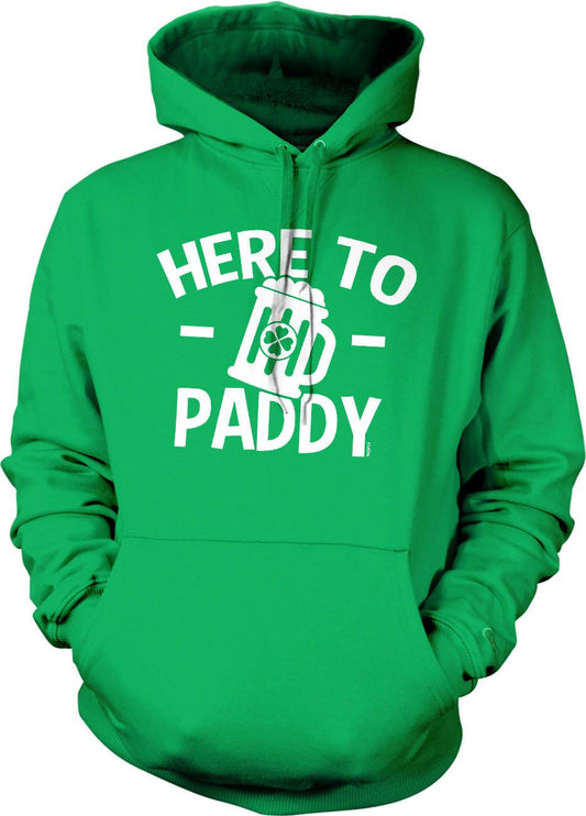St Pat's Day Sweatshirt – Cozy Hooded Sweatshirt with Pouch Pocket & Double Ply Hood
