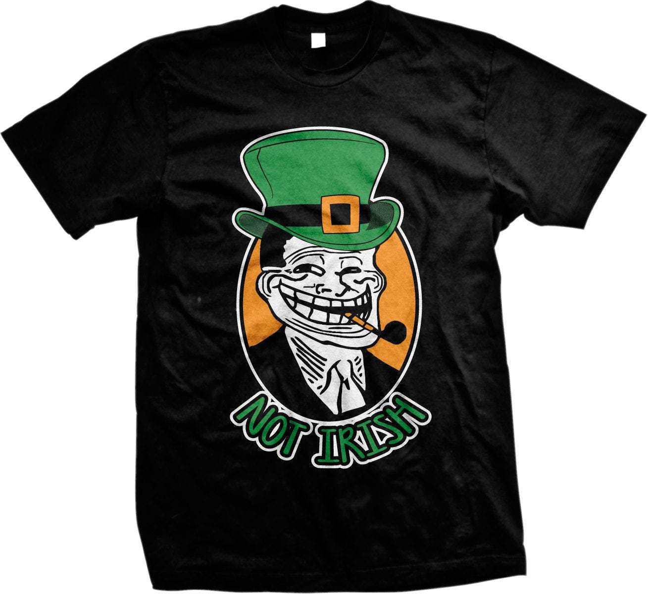 Leprechaun T-Shirt - Lucky Clover Shirt | St Patrick's Day Outfit, Celtic Heritage Tee