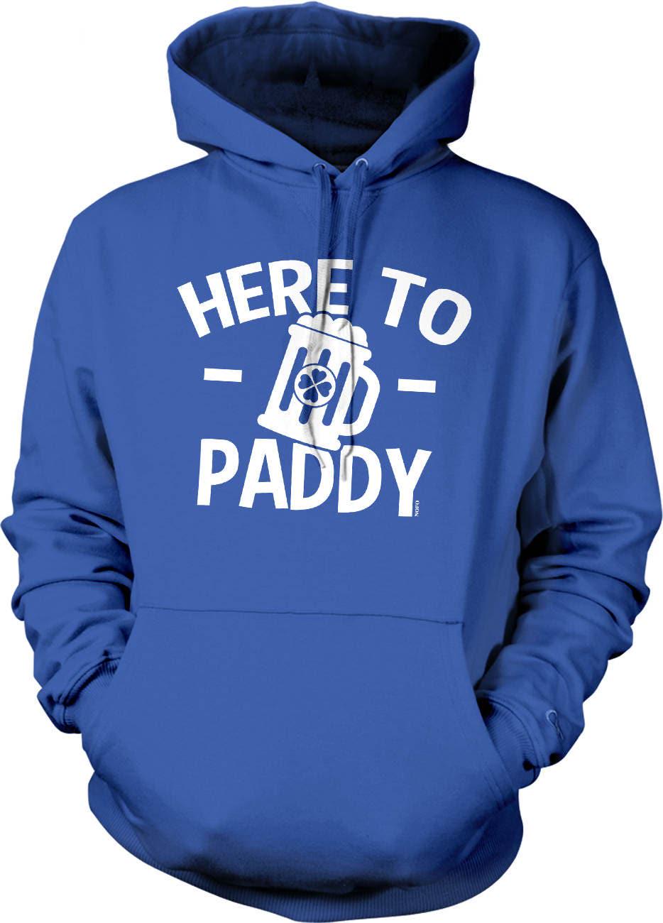 St Pat's Day Sweatshirt – Cozy Hooded Sweatshirt with Pouch Pocket & Double Ply Hood