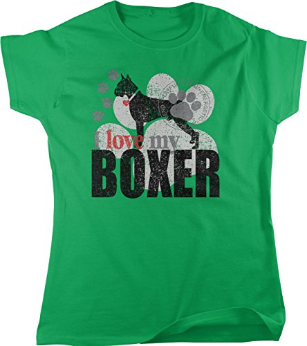NOFO Clothing Co I Love My Boxer, Boxer Lover Women's T-Shirt