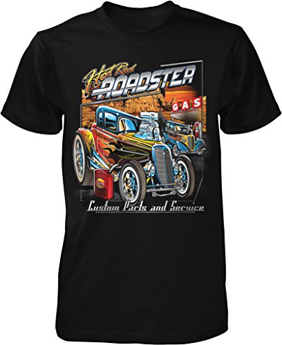 NOFO Clothing Co Hot Rod Roadster, Custom Parts and Service Men's T-Shirt