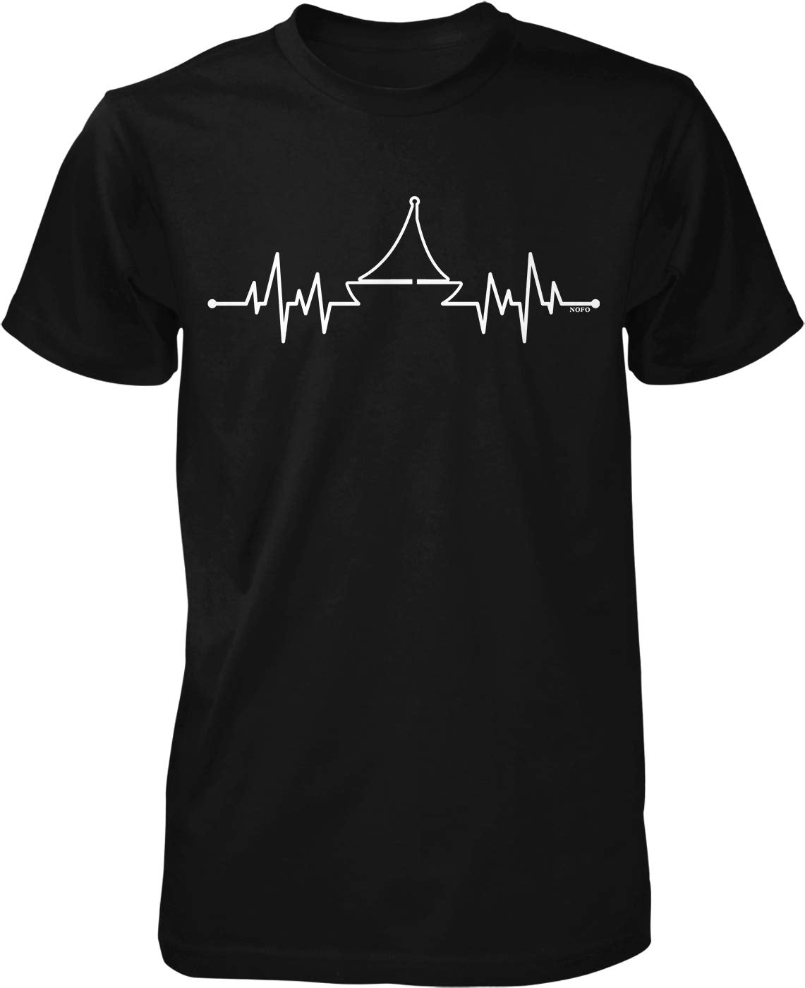 NOFO Clothing Co Sailing Heartbeat Men's T-Shirt