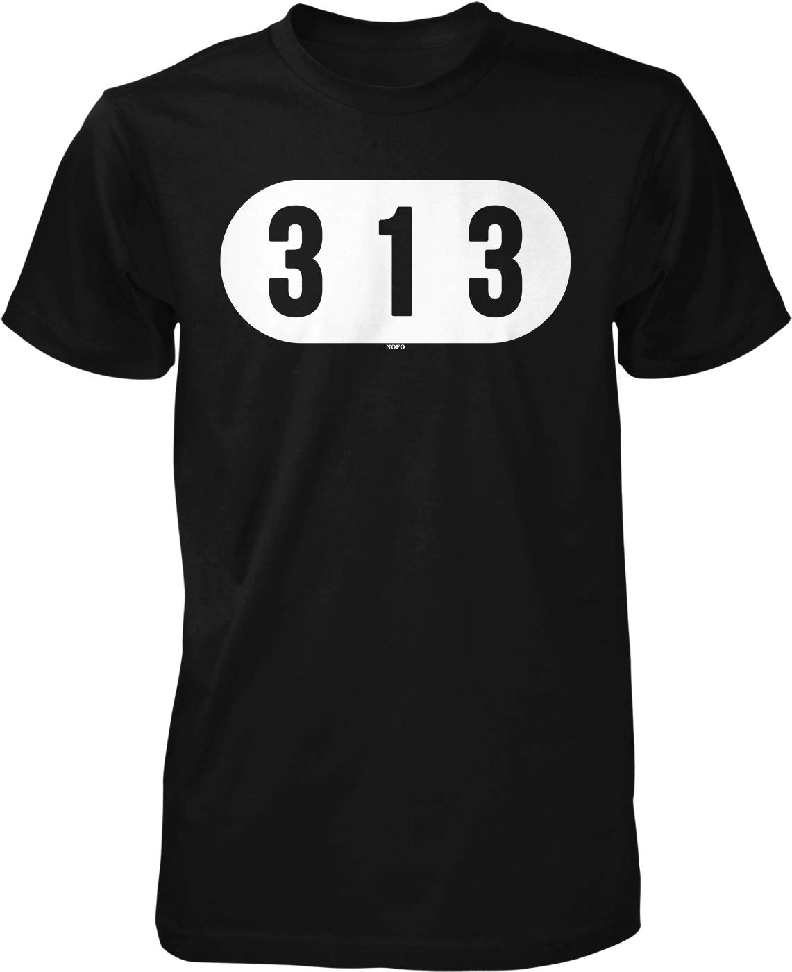 NOFO Clothing Co 313 Detroit Men's T-Shirt