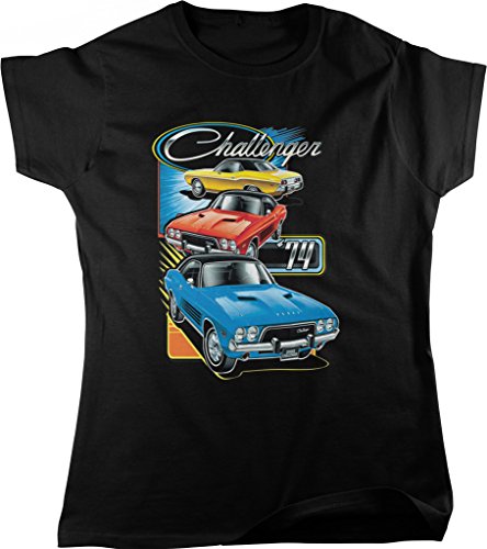 NOFO Clothing Co Dodge Challenger, 1974 Dodge Challenger, American Muscle Women's T-Shirt