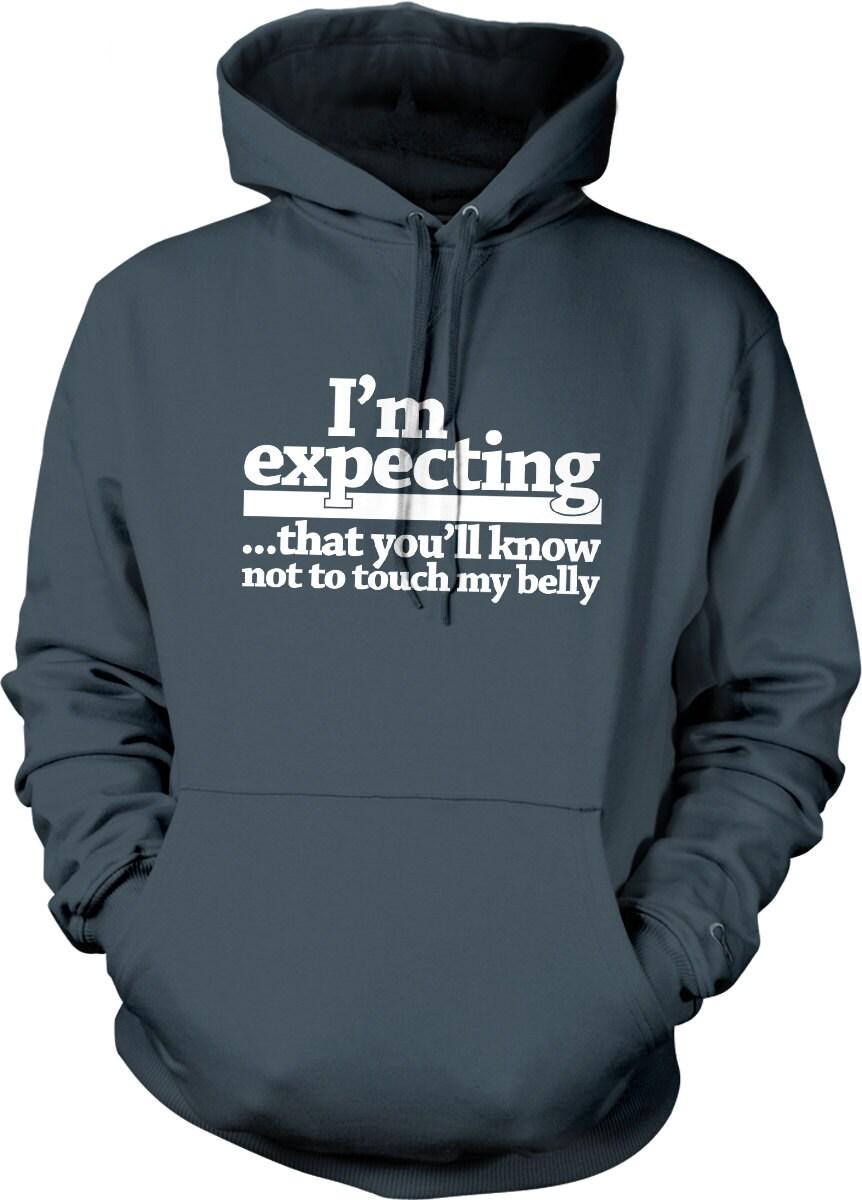 Pregnancy Hoodie - Cozy Mom To Be Sweatshirt With Pouch Pocket & Soft Cotton Blend